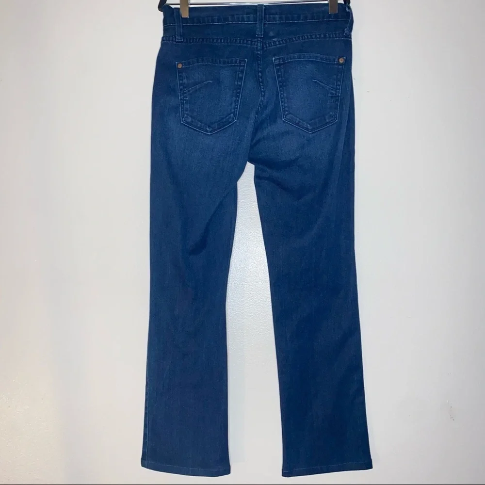 James Jeans Hunter Easy Indigo High Rise Straight Leg Size 27